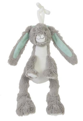 Grey Rabbit Twine no. 1 Plush Animal by Happy Horse